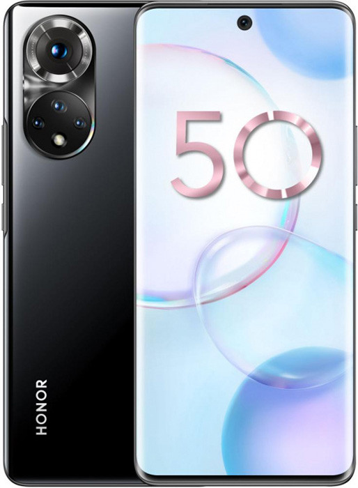 Смартфон Honor 50 6/128GB Полночный черный (Midnight Black) | Фото 1 из 8