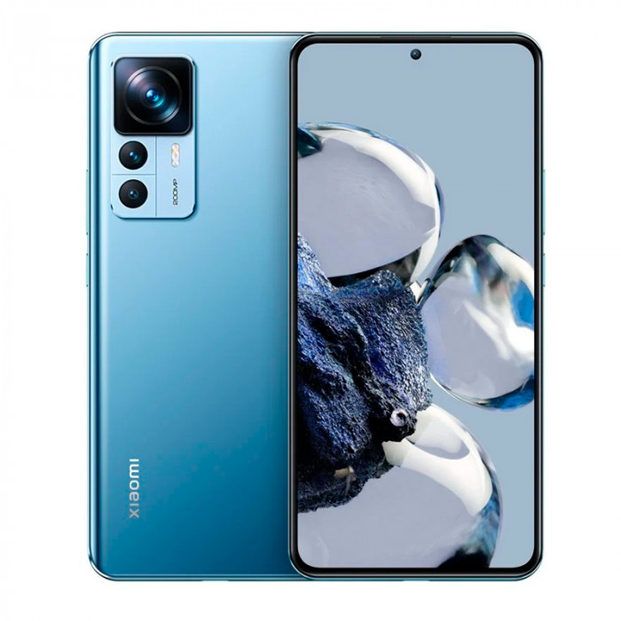 Смартфон Xiaomi 12T Pro 12/256GB Голубой (Blue) | Фото 1 из 6