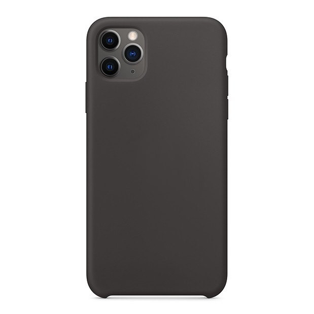 Чехол силиконовый для iPhone 11 Pro Max Темно-серый | Фото 1 из 2