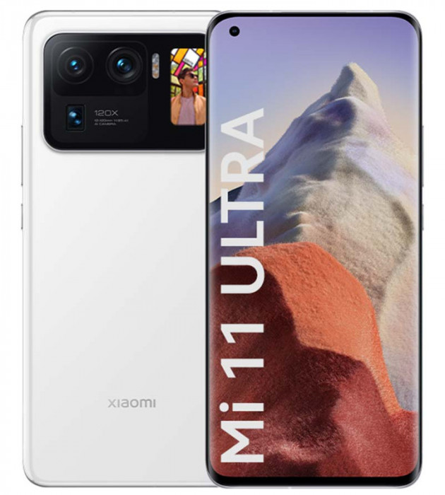Смартфон Xiaomi Mi 11 Ultra 12/256GB Белая керамика | Фото 1 из 2