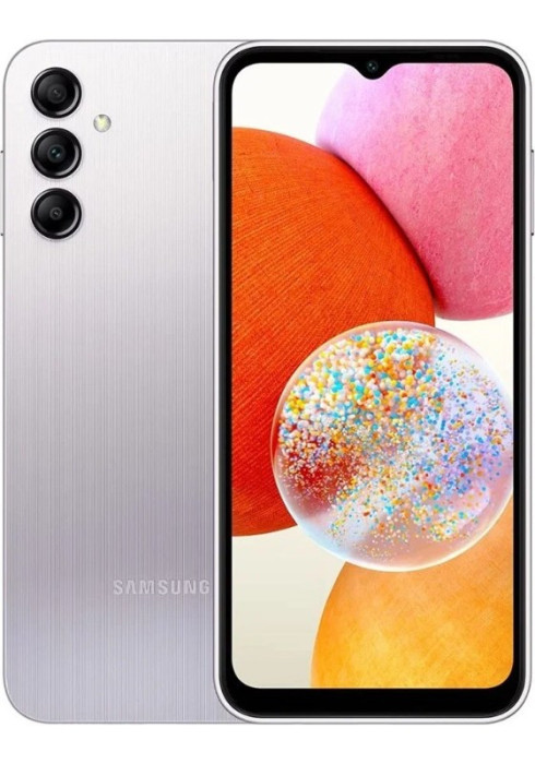 Смартфон Samsung Galaxy A14 4/64GB Серебристый (Silver) | Фото 9 из 9