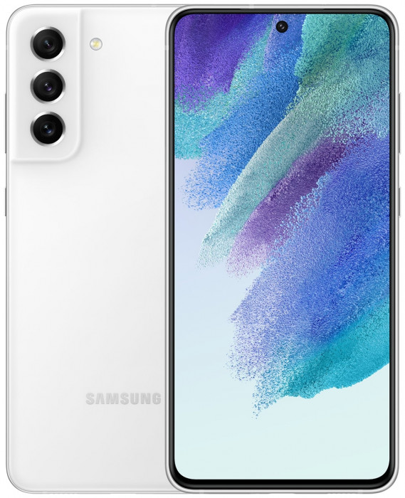 Смартфон Samsung Galaxy S21 FE 6/128GB Белый (White) | Фото 1 из 7