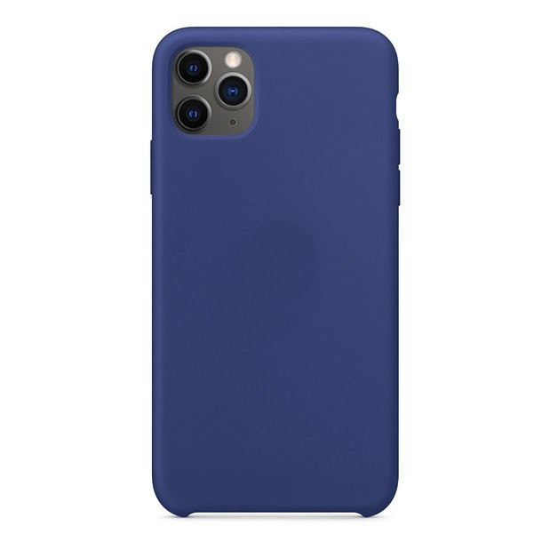 Чехол силиконовый для iPhone 11 Pro Max Темно-синий | Фото 2 из 2