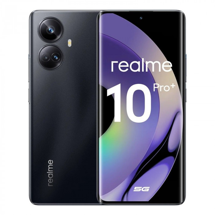 Смартфон Realme 10 Pro+ 8/128GB Черный (Dark Matter) EAC | Фото 1 из 8
