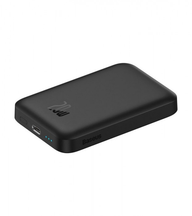 Внешний аккумулятор Baseus Power Bank MagSafe 6000mAh 20W Черный (PPCX050001) | Фото 3 из 5