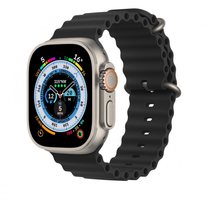 Ремешок Ocean band для Apple Watch 38/40/41mm Черный (Black) | Фото 2 из 2