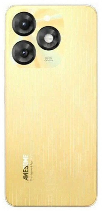 Смартфон Itel A70 4/256GB Золотой (Gold) EAC | Фото 2 из 4