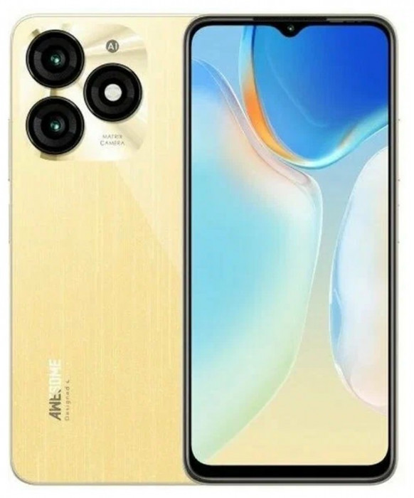 Смартфон Itel A70 4/256GB Золотой (Gold) EAC | Фото 4 из 4
