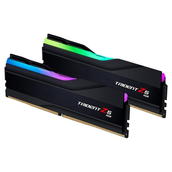 Оперативная память 32Gb DDR5 6000MHz G.Skill Trident Z5 RGB (F5-6000J3040F16GX2-TZ5RK) (2x16Gb KIT) | Фото 1 из 1