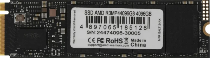 Накопитель SSD 4Tb AMD R3 Series (R3MP44096G8) | Фото 1 из 1