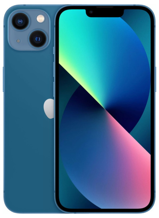 Смартфон Apple iPhone 13 128GB Синий (Blue) (Без RuStore)
