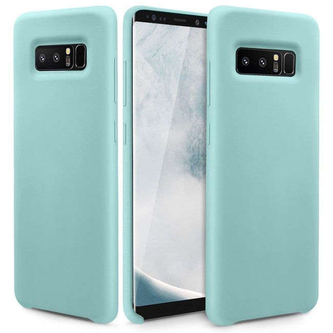 Чехол-накладка Silicone Cover для Xiaomi Redmi Note 8 Мятный | Фото 1 из 2