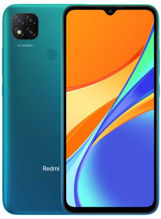 Смартфон Xiaomi Redmi 9C 4/128GB (NFC) Зеленый (Aurora Green) EAC | Фото 1 из 8