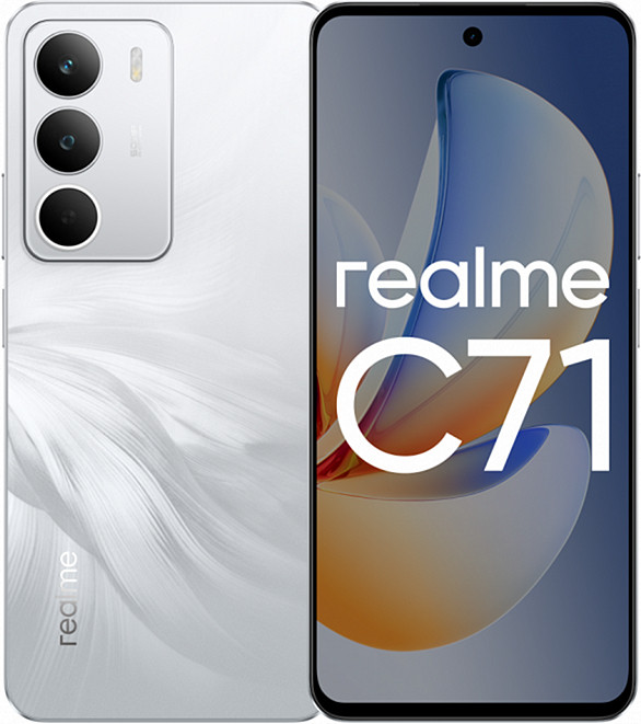 Смартфон Realme C71 6/128GB Серебро | Фото 1 из 3