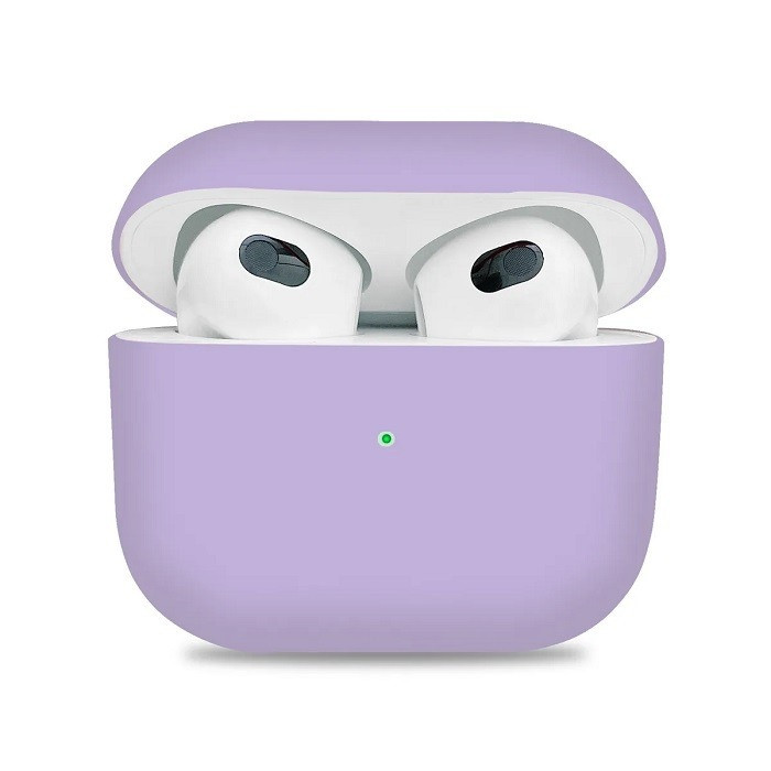 Чехол Silicone Case Protection на AirPods 3 Фиолетовый | Фото 1 из 2