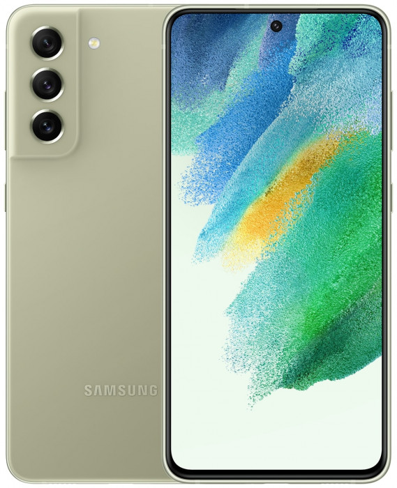 Смартфон Samsung Galaxy S21 FE 8/256GB Зеленый (Olive) | Фото 1 из 7