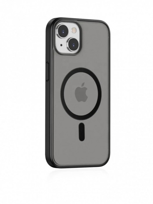 Чехол-накладка Gurdini Shockproof Case with Magsafe для iPhone 14/13 Черный (Black) | Фото 7 из 7