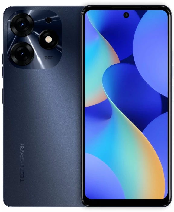 Смартфон Tecno Spark 10 Pro 4/128GB Чёрный (Mecha Black) EAC | Фото 1 из 5