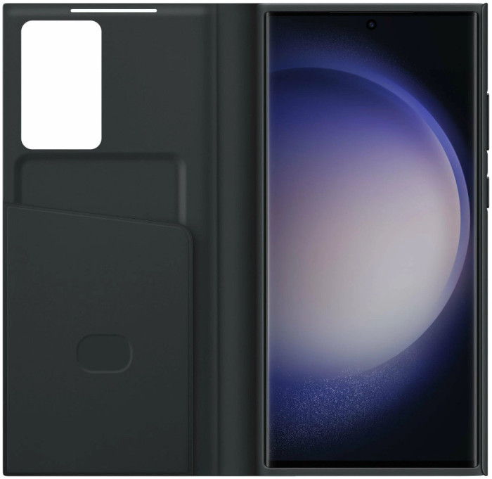 Чехол-книжка Samsung Smart View Wallet Case S23 Ultra Черный | Фото 2 из 2