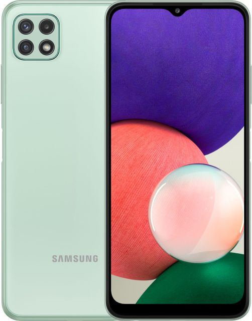 Смартфон Samsung Galaxy A22S 4/64GB Мятный (Mint Green) EAC | Фото 1 из 6