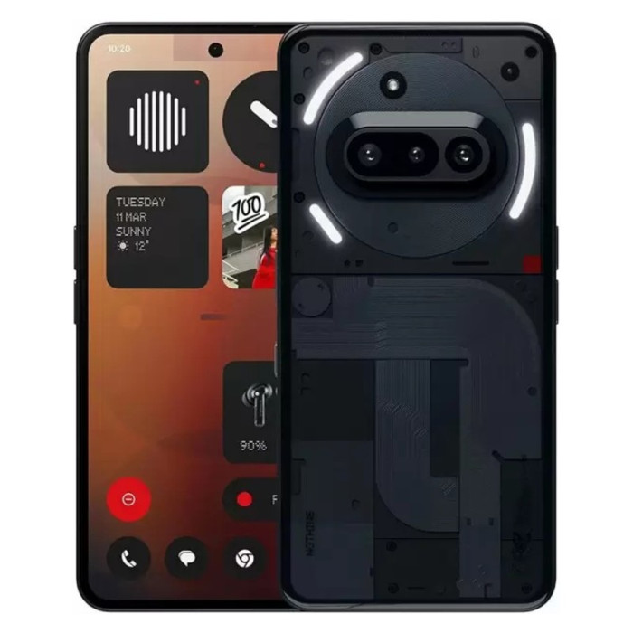 Смартфон Nothing Phone 3a 8/128GB Черный (Black) | Фото 1 из 3