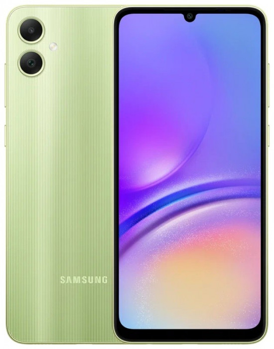 Смартфон Samsung Galaxy A05 4/64GB Зеленый (Light Green) | Фото 1 из 6
