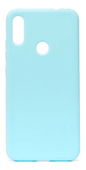 Чехол-накладка Silicone Cover для Xiaomi Redmi 7 Сине-зеленый | Фото 2 из 2