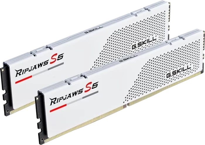 Оперативная память 96Gb DDR5 5200MHz G.Skill Ripjaws S5 (F5-5200J4040A48GX2-RS5W) (2x48Gb KIT)