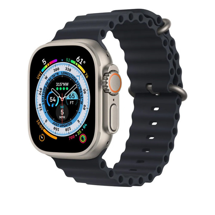 Ремешок для Apple Watch 38/40/41mm Ocean Band Черный | Фото 2 из 2