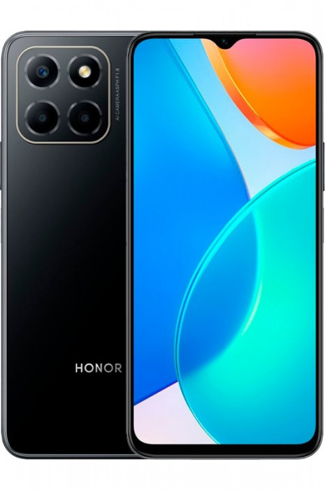 Смартфон Honor X6 4/64GB Черный (Midnight Black) | Фото 1 из 5