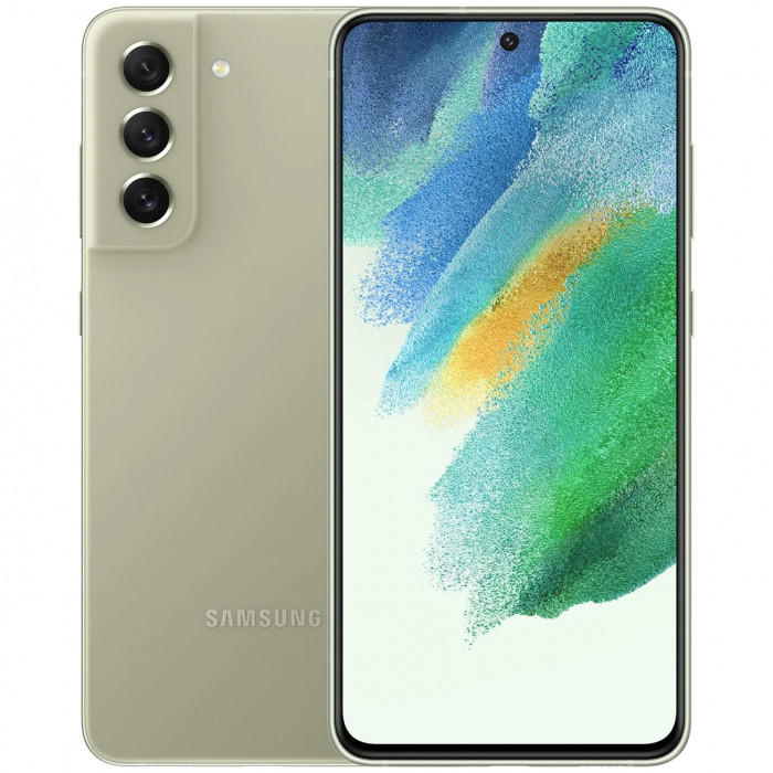Смартфон Samsung Galaxy S21 FE 8/128GB Зеленый (Olive) | Фото 1 из 8