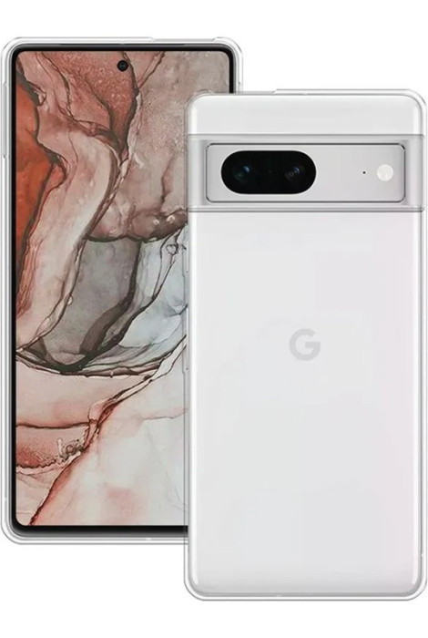 Чехол силиконовый для Google Pixel 7 Прозрачный | Фото 2 из 2