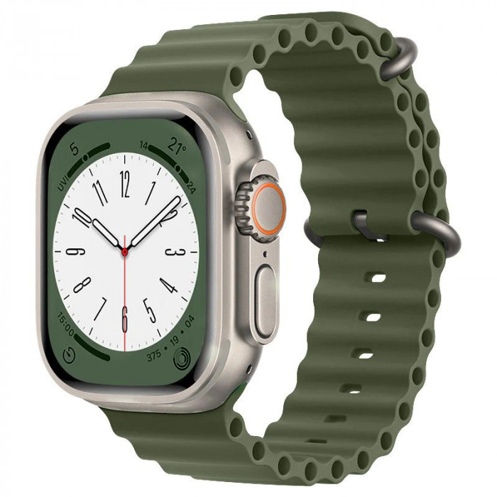 Ремешок Ocean band для Apple Watch 38/40/41mm Зеленый (Green) | Фото 1 из 2