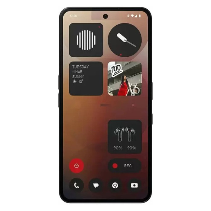Смартфон Nothing Phone 3a 12/256GB Черный (Black) | Фото 2 из 3