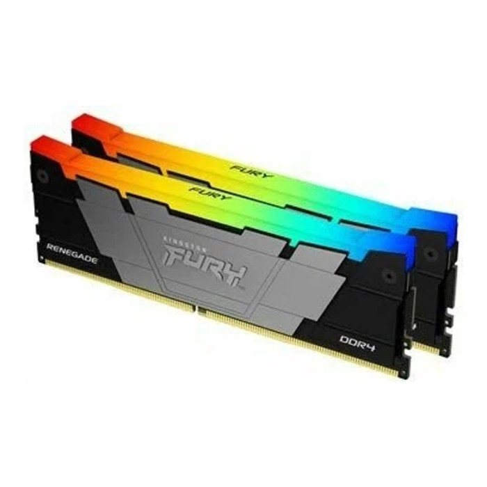 Оперативная память 16Gb DDR4 4266MHz Kingston Fury Renegade RGB (KF442C19RBAK2/16) (2x8Gb KIT) | Фото 1 из 1