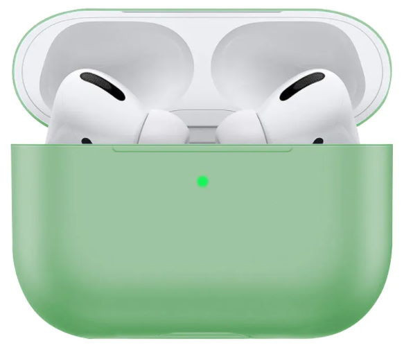 Чехол Silicone Case Protection на AirPods Pro Зеленый | Фото 2 из 2