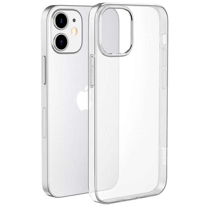 Чехол-накладка силиконовая прозрачная Hoco для iPhone 12 Mini | Фото 2 из 2