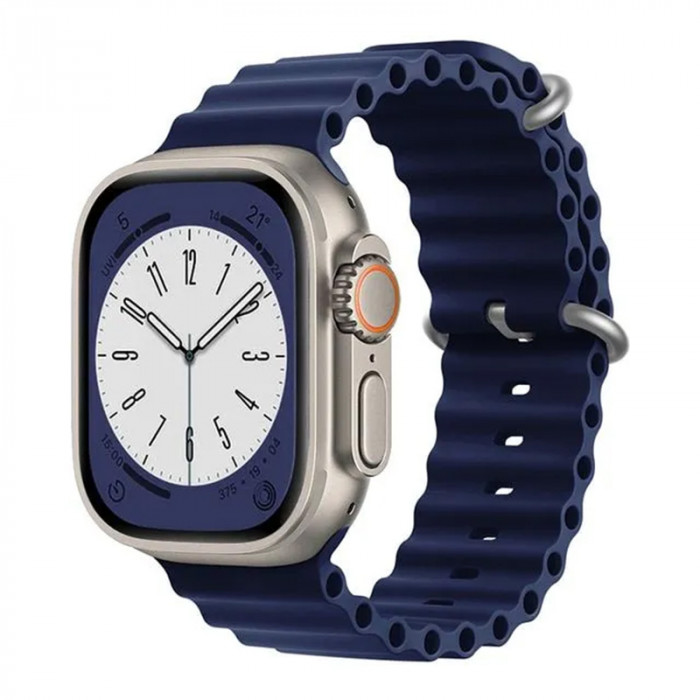 Ремешок для Apple Watch 38/40/41mm Ocean Band Синий | Фото 1 из 2