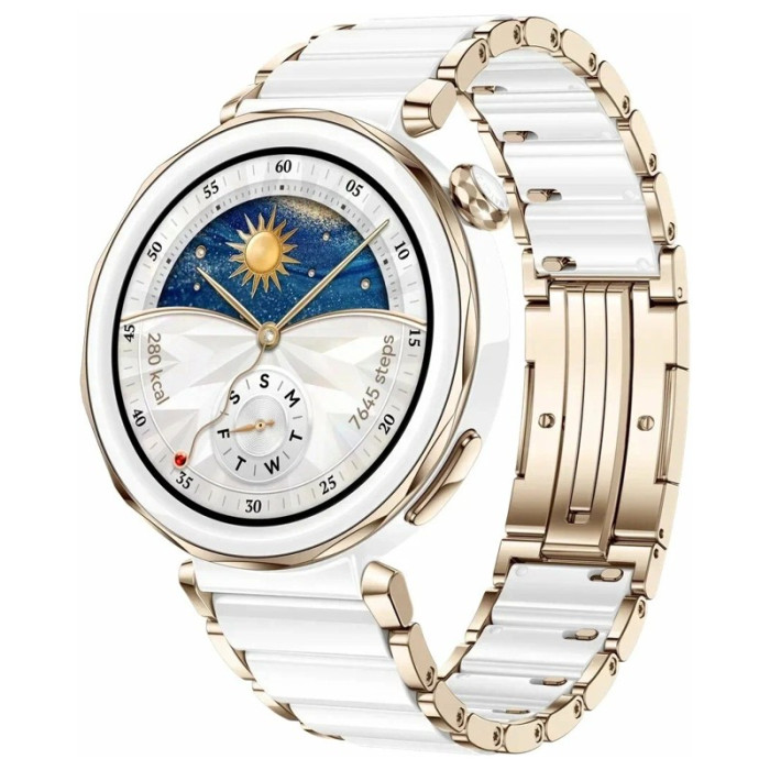 Смарт-часы Huawei Watch GT 5 Pro 46mm White Ceramic | Фото 1 из 3