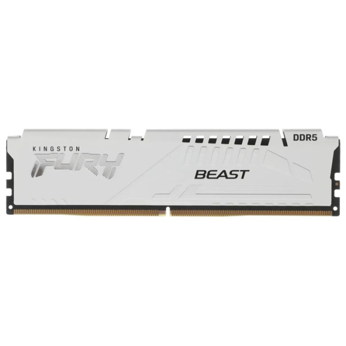 Оперативная память 32Gb DDR5 5200MHz Kingston Fury Beast White (KF552C36BWE-32) | Фото 1 из 1