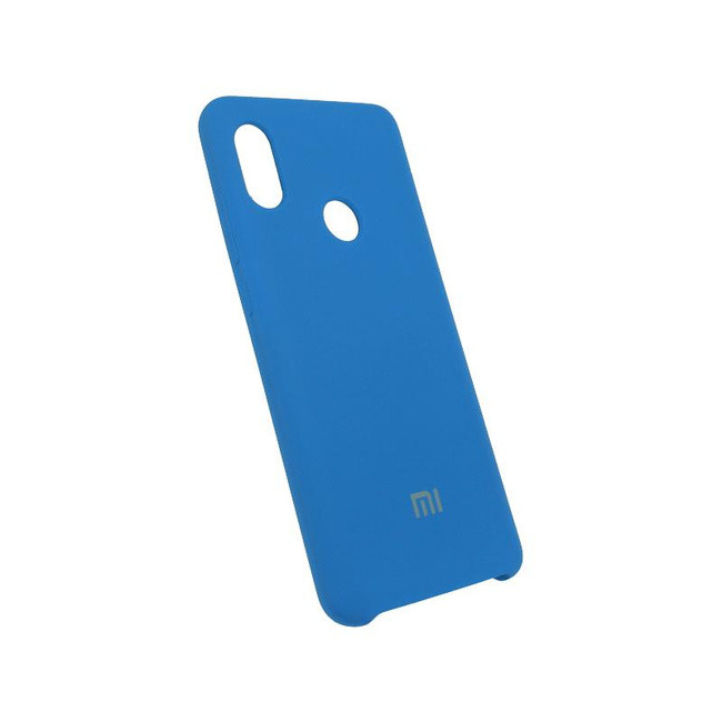 Чехол-накладка Silicone Cover для Xiaomi Redmi Note 7 Синий | Фото 2 из 3