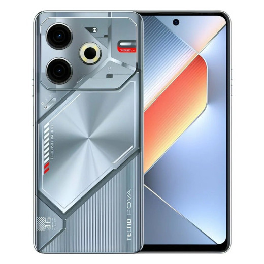 Смартфон Tecno Pova 6 Neo 8/256GB Титановое серебро (Starry Silver) EAC — 