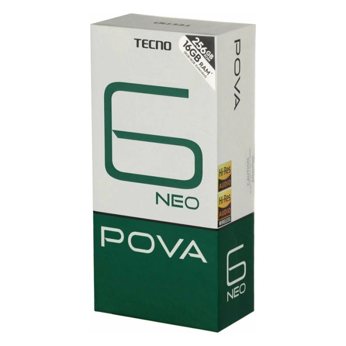 Смартфон Tecno Pova 6 Neo 8/256GB Титановое серебро (Starry Silver) EAC | Фото 9 из 12