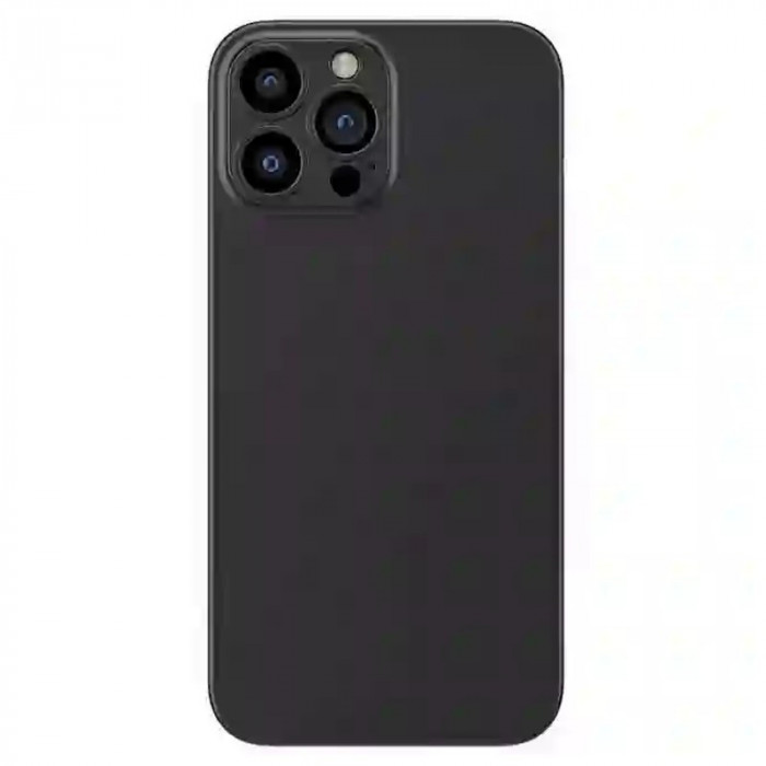 Чехол накладка Memumi Ultra Slim 0.3mm для iPhone 14 Pro Черный (Black) | Фото 2 из 2