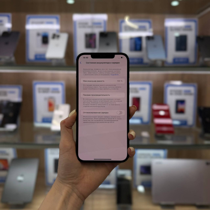 Б/у iPhone 12 Pro Max 256GB Pacific Blue RU | Фото 4 из 5