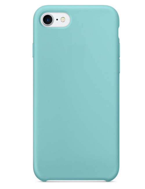 Чехол Silicone Case для iPhone 7 Sea Blue | Фото 2 из 2