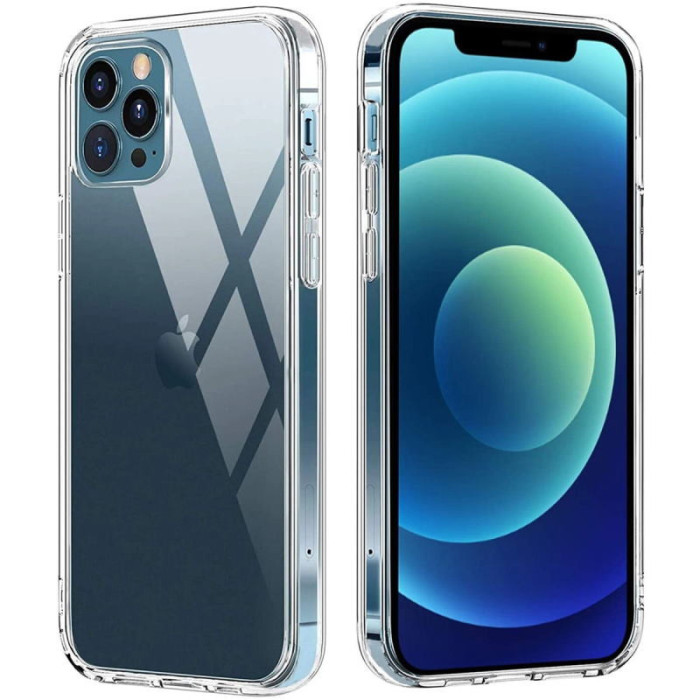 Чехол-накладка силиконовая прозрачная BOROFONE для iPhone 12 Pro Max | Фото 2 из 2
