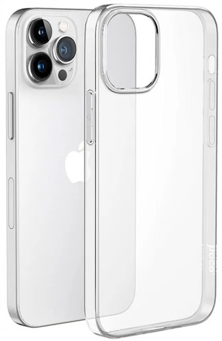 Чехол-накладка силиконовая прозрачная HOCO для iPhone 14 Pro | Фото 1 из 2