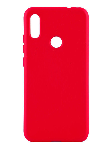 Чехол Silicone Cover для Xiaomi Redmi Note 7 Красный | Фото 1 из 2