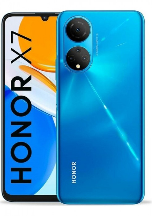 Смартфон Honor X7 4/128GB Синий (Ocean Blue) | Фото 1 из 5